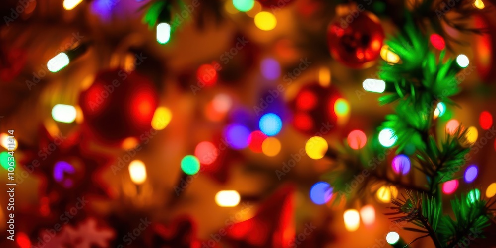 A festive background filled with a variety of colorful Christmas lights icons, winter, holiday A festive background filled with a variety of colorful Christmas lights icons, winter, holiday