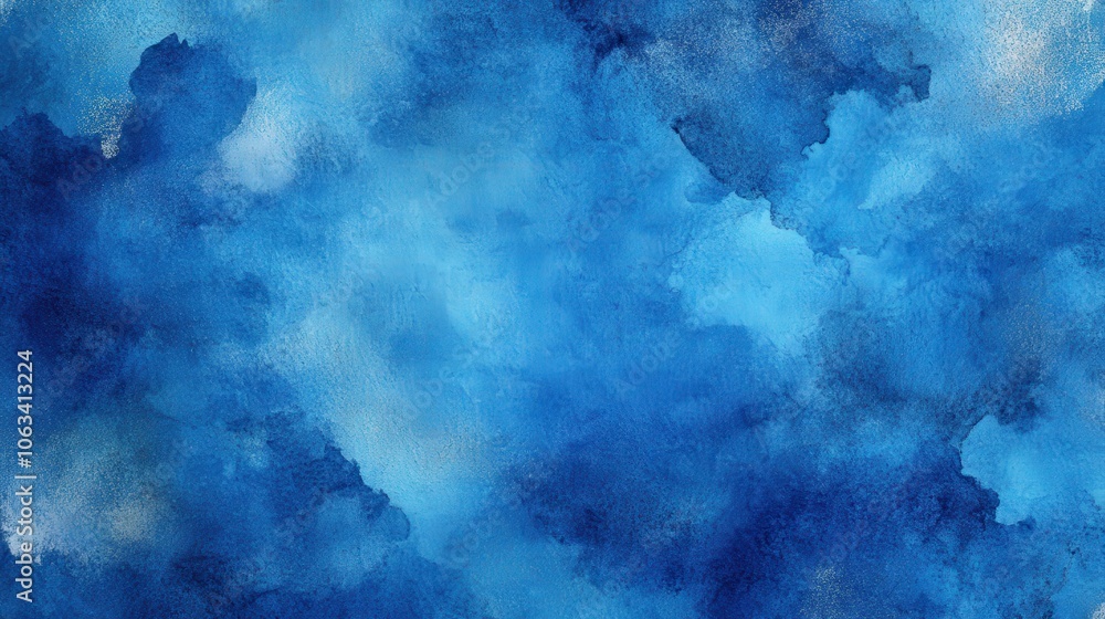 Abstract Watercolor Blue Sky Background Abstract Watercolor Blue Sky Background