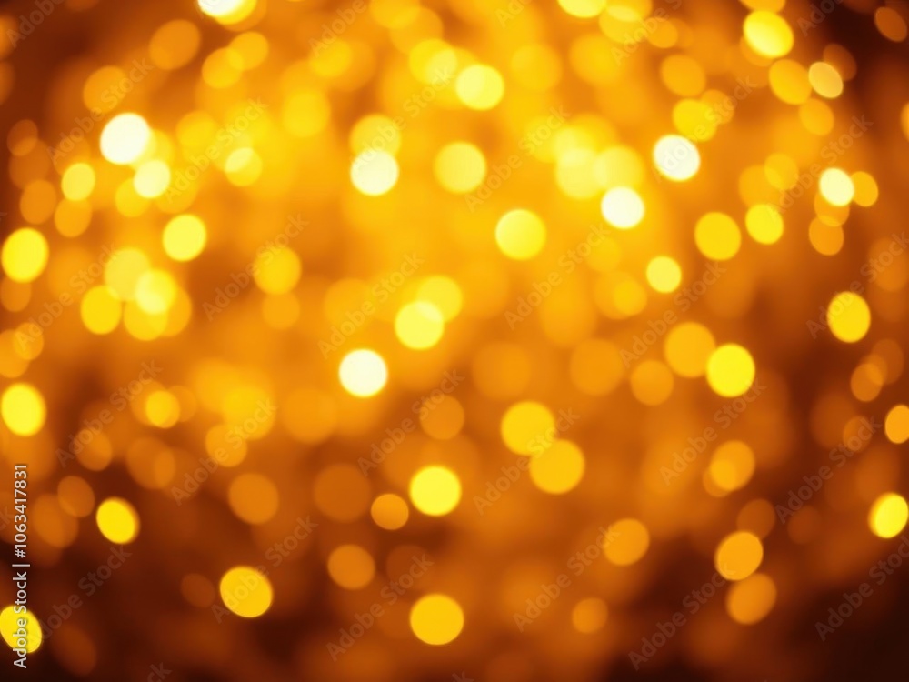 Golden shiny background with abstract twinkling lights, glowing, elegant Golden shiny background with abstract twinkling lights, glowing, elegant