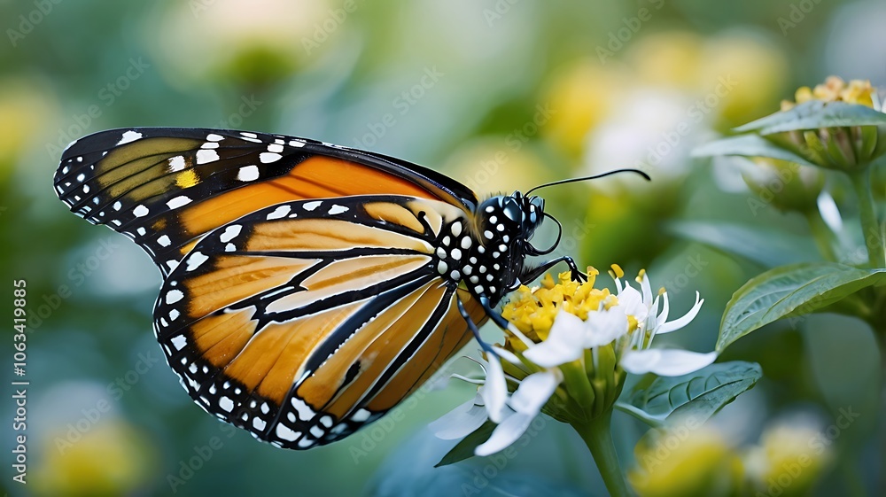 Monarch butterfly in nature Monarch butterfly in nature