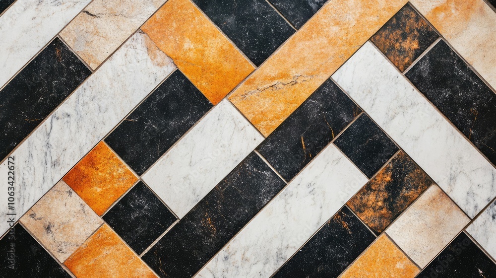 Fototapeta premium Colorful Mosaic Tile Pattern for Interior Design