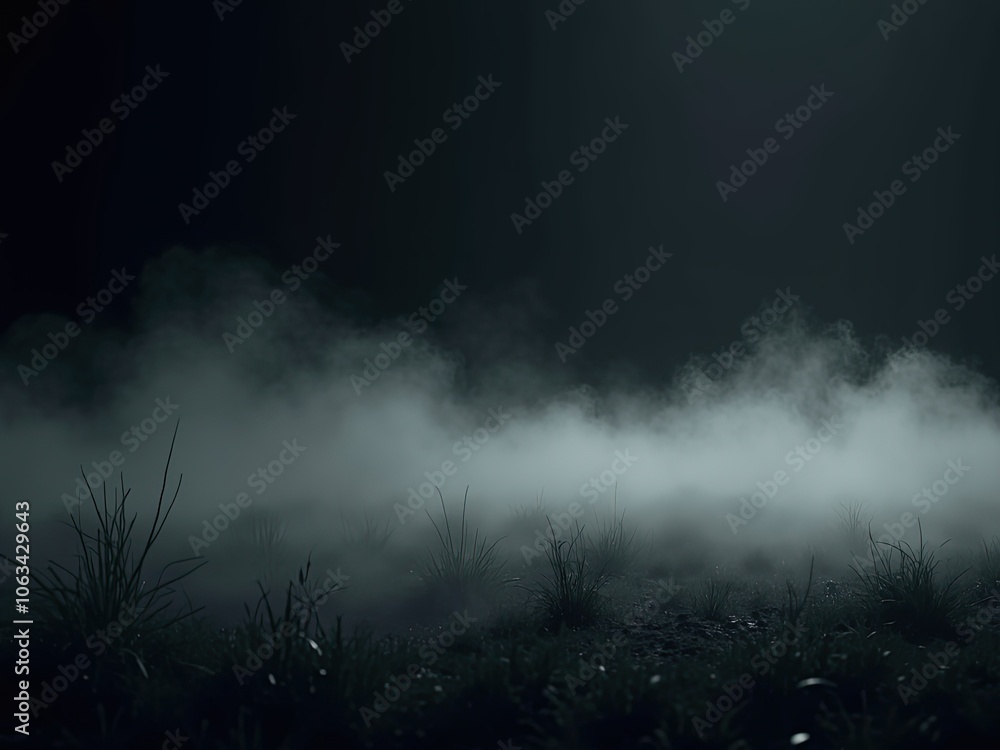 clouds in the night sky generative ai