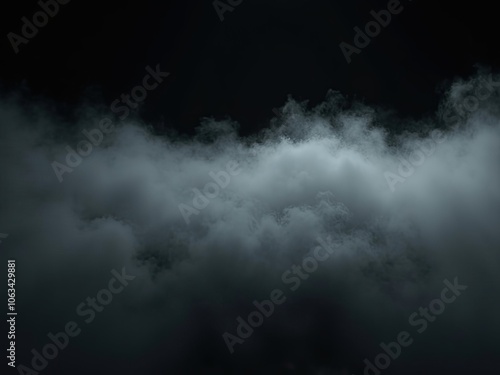 clouds in the night sky generative ai