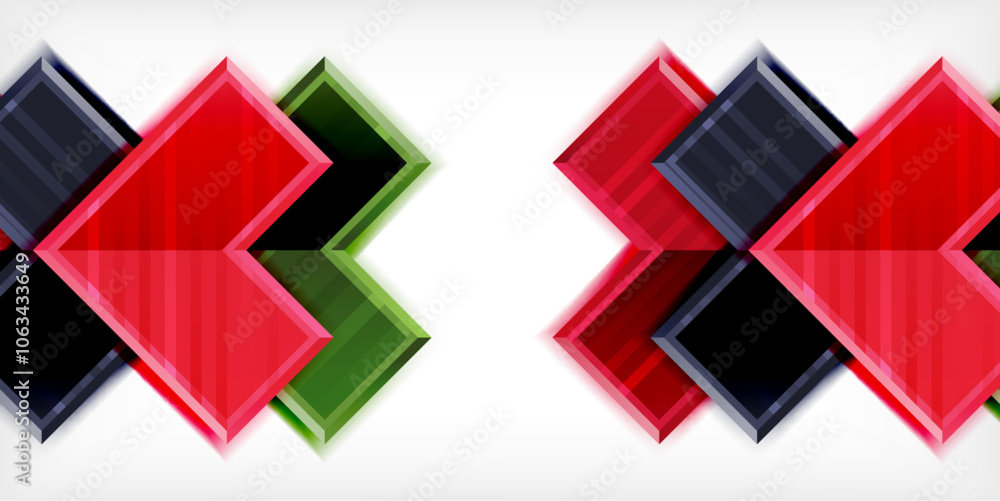Arrow symbols created with 3d effects and line texture geometric abstract background Arrow symbols created with 3d effects and line texture geometric abstract background