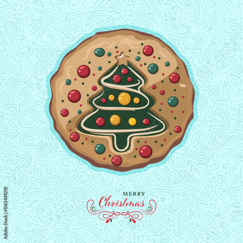 A blissful merry christmas wishing. A beautiful wishing to enlighten your day.