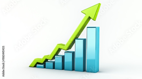 Growth Chart with Arrow Indicating Positive Trend Free Download Growth Chart with Arrow Indicating Positive Trend - GFXLoad