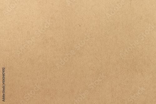 Cardboard sheet texture background, pattern of brown kraft paper with vintage style.