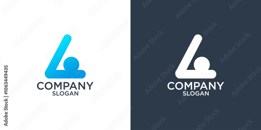 collection of letter A abstract monogram logo design vector collection of letter A abstract monogram logo design vector