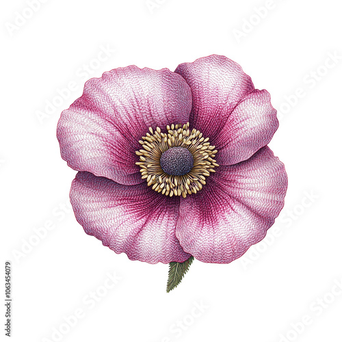 Delicate Pink Wildflower