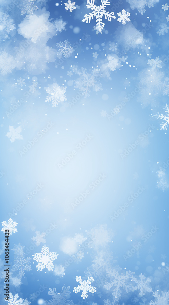 Christmas background with snowflakes Christmas background with snowflakes