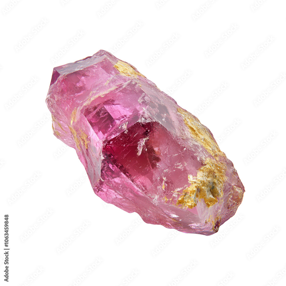 Pink Tourmaline Crystal Mineral Gemstone Pink Tourmaline Crystal Mineral Gemstone