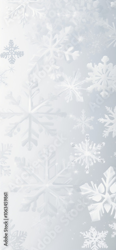 Background with snowflakes