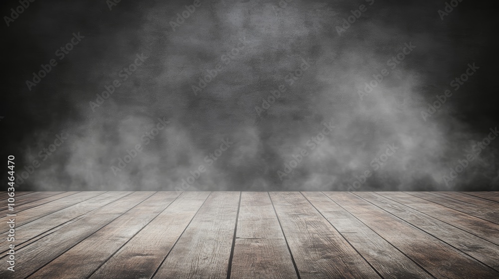 Smoke rising from wooden floor, a dramatic scene of potential fire hazard, emphasizing danger and emergency Smoke rising from wooden floor, a dramatic scene of potential fire hazard, emphasizing danger and emergency