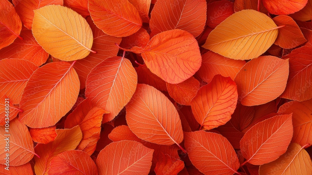 A vibrant collection of orange leaves creating a warm and inviting autumn atmosphere, perfect for seasonal decor and design. A vibrant collection of orange leaves creating a warm and inviting autumn atmosphere, perfect for seasonal decor and design.