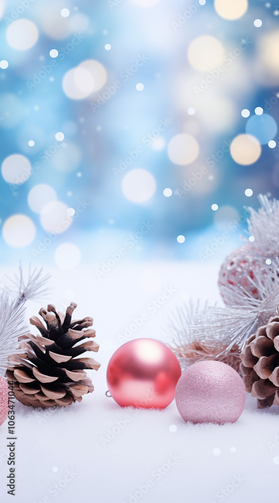 Christmas still life with christmas balls Christmas still life with christmas balls