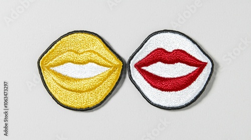 Vibrant Smiley Patches for Urban Streetwear Design