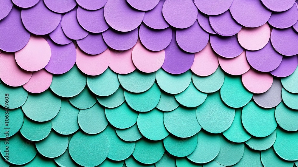 Abstract Colorful Circle Pattern Background Purple Pink Teal Scales Texture Abstract Colorful Circle Pattern Background Purple Pink Teal Scales Texture