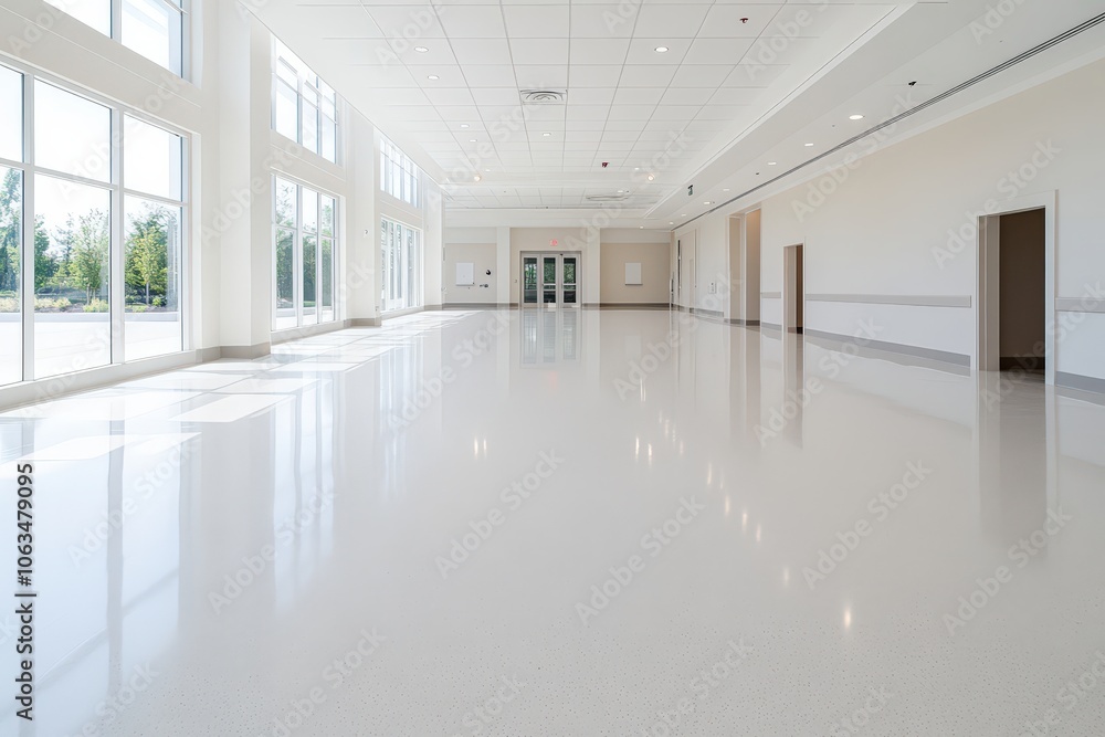 Modern Hospital Design in Remote Area with Natural Light Modern Hospital Design in Remote Area with Natural Light