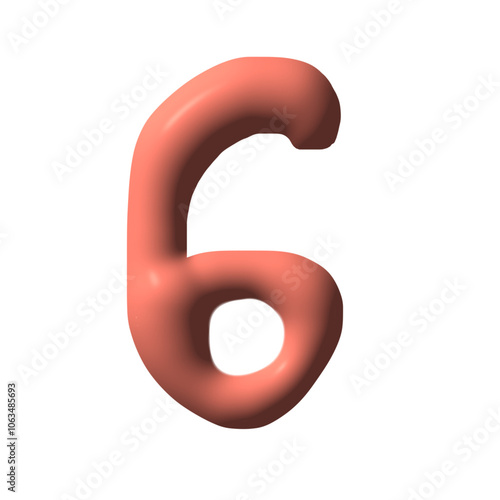 3D symbol numbers 