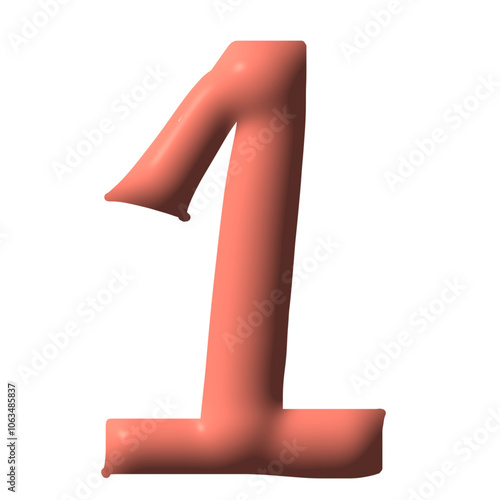 3D symbol numbers 