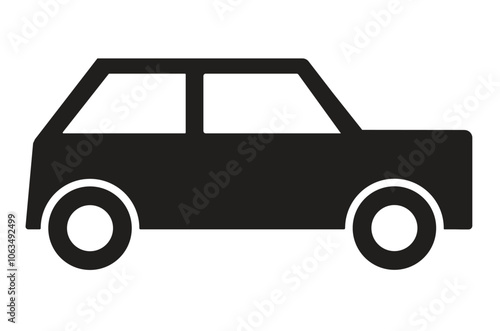 Driving licences for different road vehicles vector illustration Category Of B Motor symbols