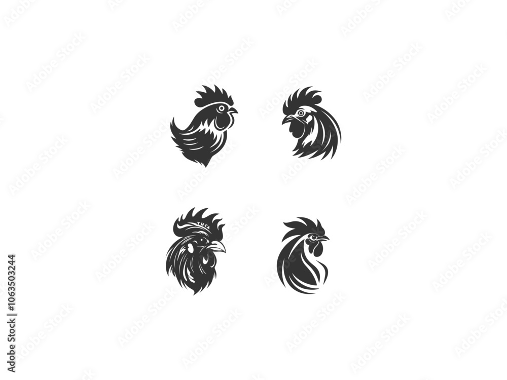 premium hen logo set vector, vector and illustration, premium hen logo set vector, vector and illustration,