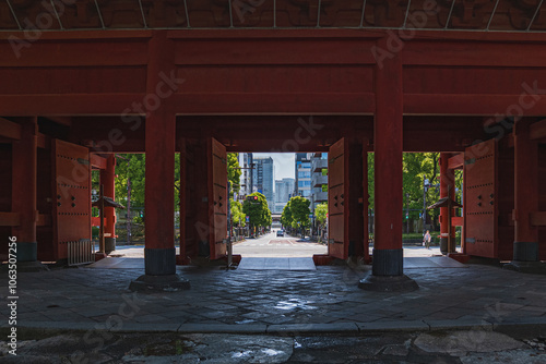 東京 増上寺 三解脱門の風景 photo