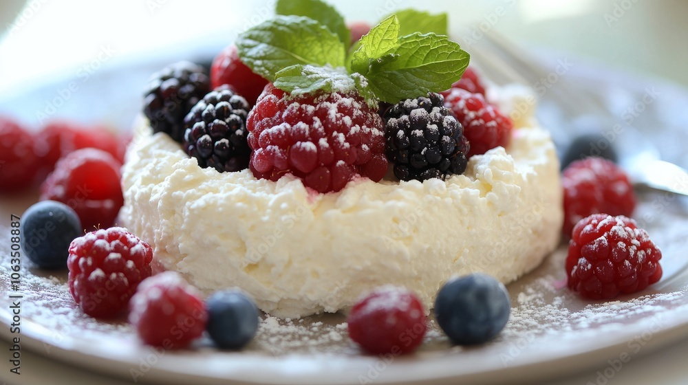 Soft Ricotta with Fresh Berries Soft Ricotta with Fresh Berries
