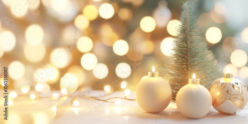 Christmas Lights and Orname...