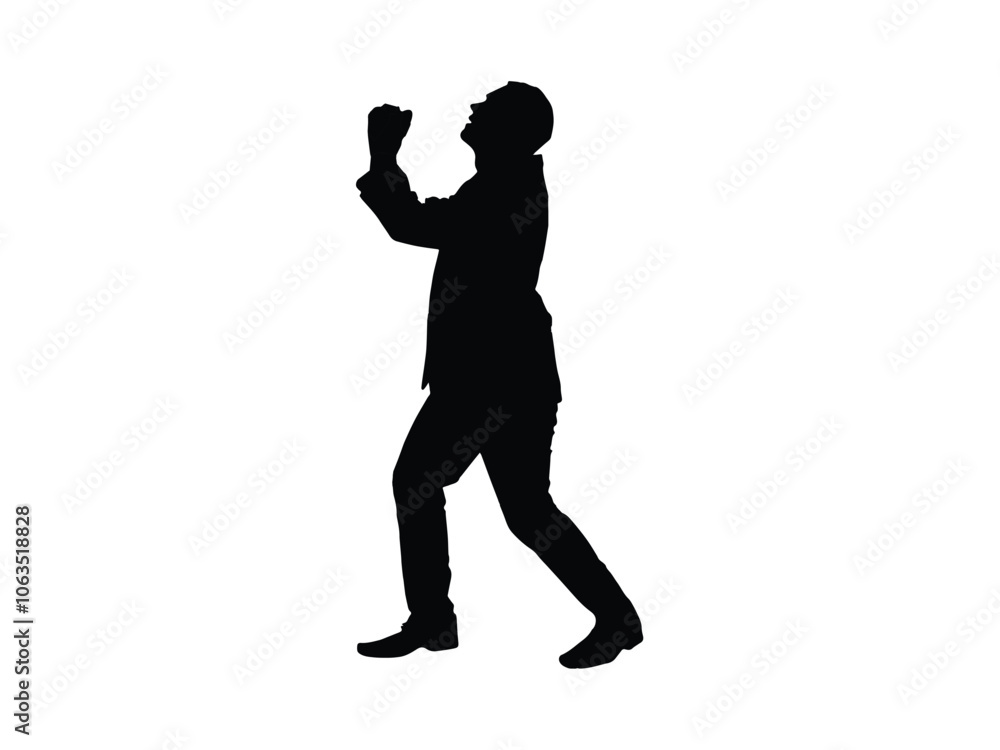 Silhouette of a man in a suit with hands clasped and looking up as if pleading for mercy or forgiveness or for praying
Silhouette of a man in a suit with hands clasped and looking up as if pleading for mercy or forgiveness or for praying