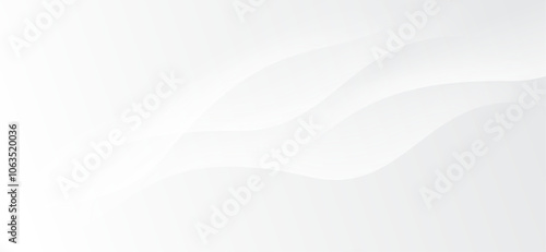 white light background wave abstract design. for template layout posters or banner.