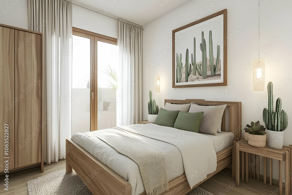 Bedding Set Image - A serene bedroom featuring natural elements and earthy tones for a calming atmosphere. Bedding Set Image - A serene bedroom featuring natural elements and earthy tones for a calming atmosphere.