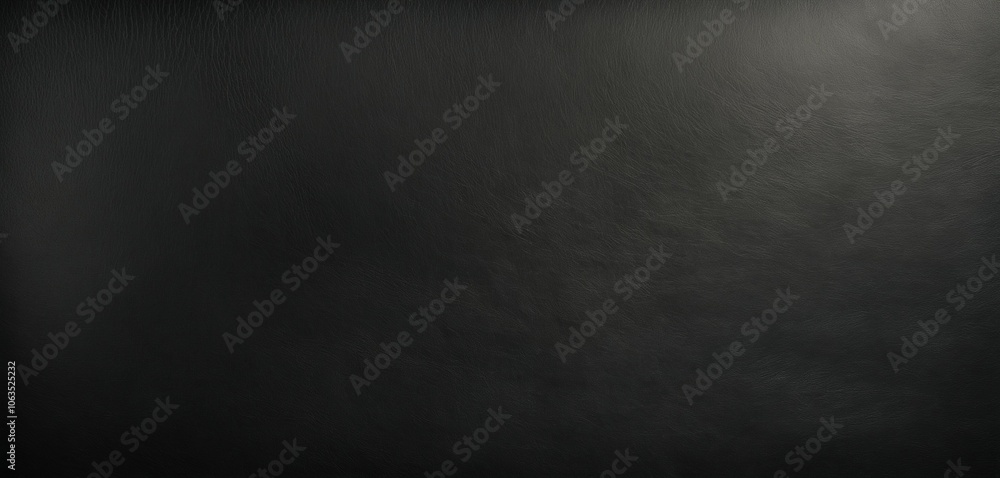 Rich Black Leather Grain Rich Black Leather Grain