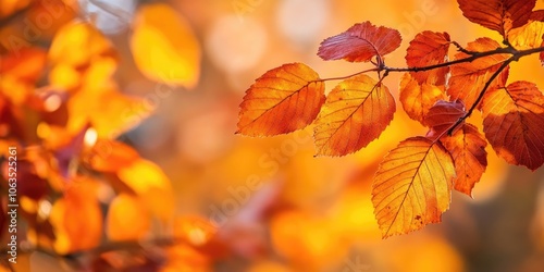 Leaves in autumn create a beautiful backdrop with their vibrant colors, showcasing the stunning patterns found in nature during this season of change.