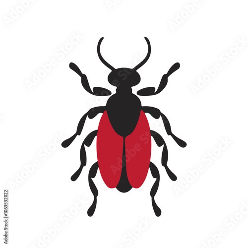 Tick silhouette vector illustration design on white background.