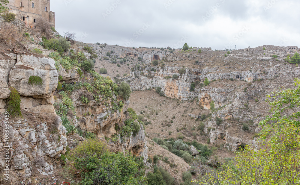 Matera, eine historische Stadt in der süditalienischen Region Basilikata. Matera, eine historische Stadt in der süditalienischen Region Basilikata.