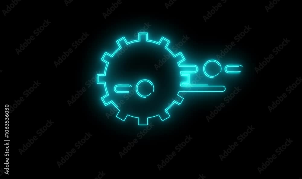 Glowing Neon Privacy settings icon in internet ,mobile, web, cyber, icon on black background. Glowing Neon Privacy settings icon in internet ,mobile, web, cyber, icon on black background.