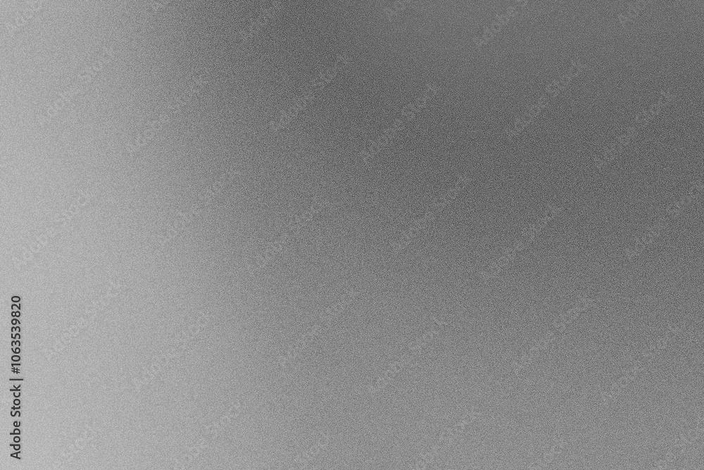 Black and White Abstract Grainy Gradient Background Texture Banner Poster