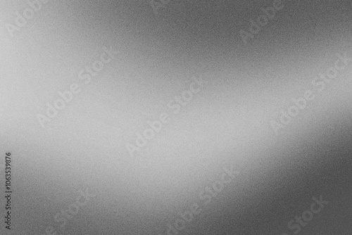 Black and White Abstract Grainy Gradient Background Texture Banner Poster