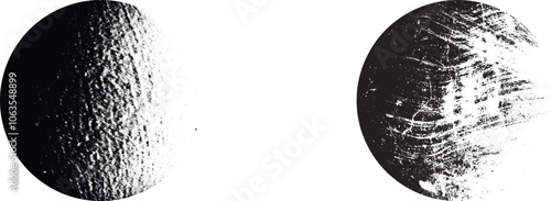 Vector rough edges badges set .Grunge set of textured black labels . Pack of vector stickers. Grunge circle stamps, insignias, labels, tags for your design. Grunge textured black vector rubber stamps