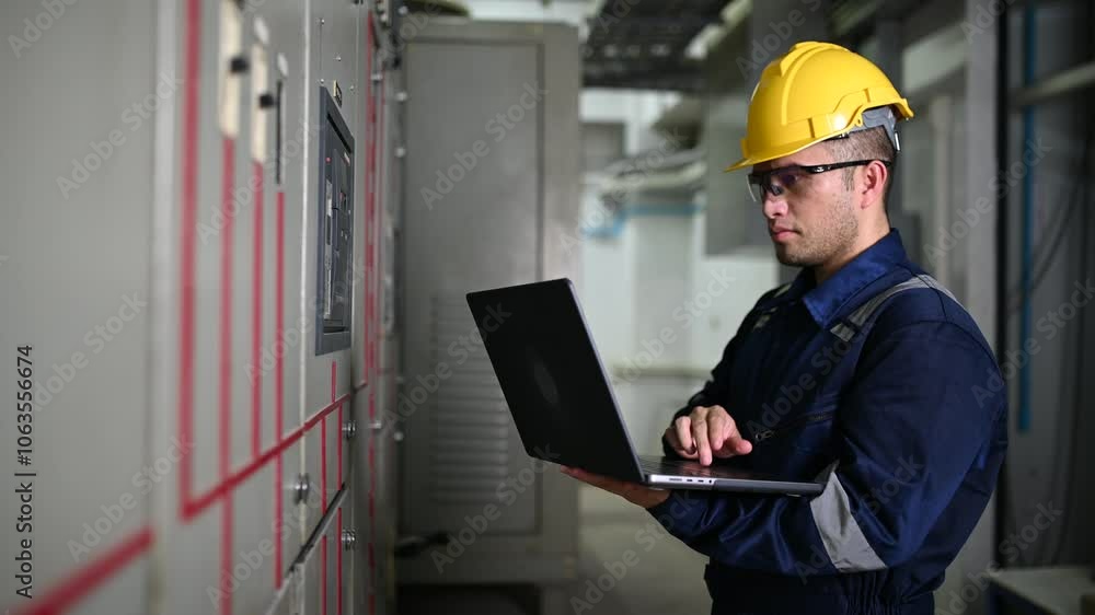 Electrical Engineer Recording Power Usage, Industrial Meter Check, Electrical Maintenance and Short Circuit Troubleshooting, Power Outage Investigation, Safety Inspection for Leakage Prevention Electrical Engineer Recording Power Usage, Industrial Meter Check, Electrical Maintenance and Short Circuit Troubleshooting, Power Outage Investigation, Safety Inspection for Leakage Prevention