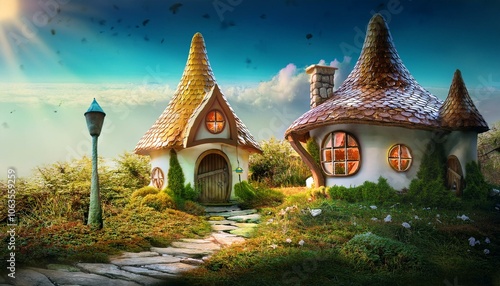 Wallpaper Mural Amazing fairy house Torontodigital.ca