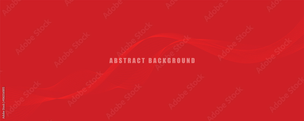 Abstract red wavy vector background Abstract red wavy vector background