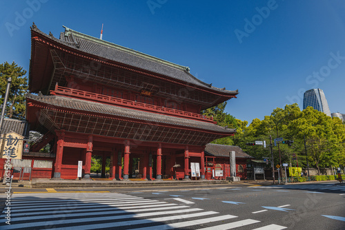 東京 増上寺 三解脱門の風景 photo