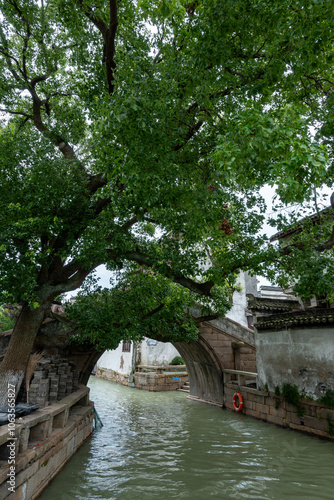 Jinxi Ancient Town, Kunshan, Suzhou City, Jiangsu Province, China photo