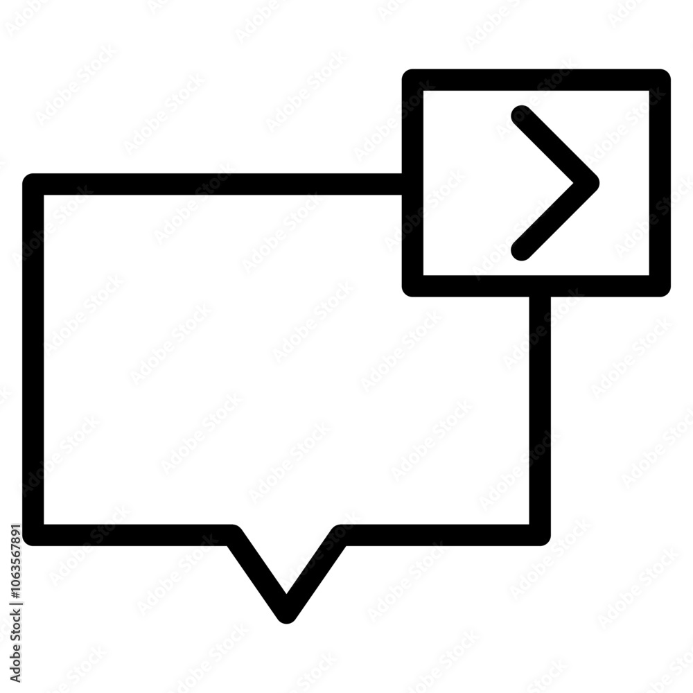 Messenger chat application linear vector illustration. Creative concept messaging (message speech), flat vector icon, for web design or mobile app mobile app icons. Graphic design online chatting apps Messenger chat application linear vector illustration. Creative concept messaging (message speech), flat vector icon, for web design or mobile app mobile app icons. Graphic design online chatting apps