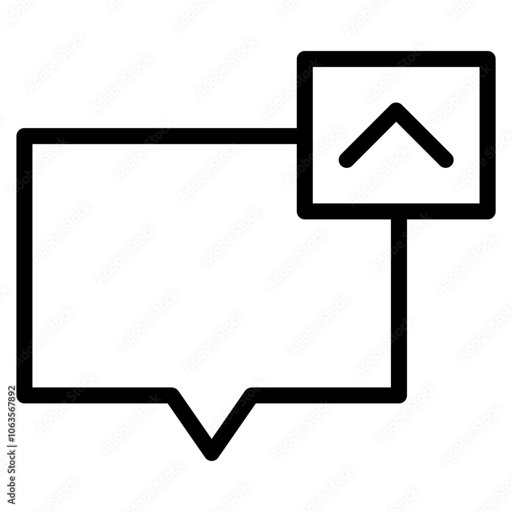 Messenger chat application linear vector illustration. Creative concept messaging (message speech), flat vector icon, for web design or mobile app mobile app icons. Graphic design online chatting apps Messenger chat application linear vector illustration. Creative concept messaging (message speech), flat vector icon, for web design or mobile app mobile app icons. Graphic design online chatting apps