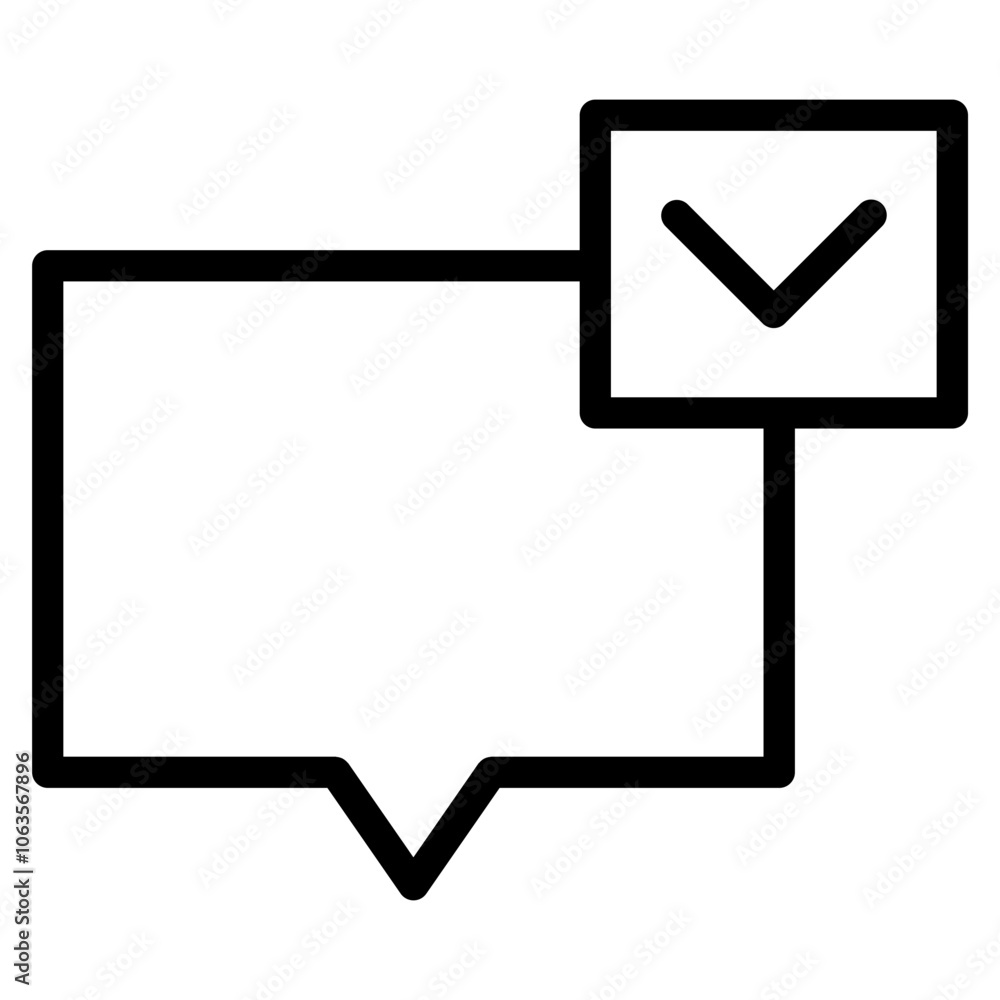 Messenger chat application linear vector illustration. Creative concept messaging (message speech), flat vector icon, for web design or mobile app mobile app icons. Graphic design online chatting apps Messenger chat application linear vector illustration. Creative concept messaging (message speech), flat vector icon, for web design or mobile app mobile app icons. Graphic design online chatting apps
