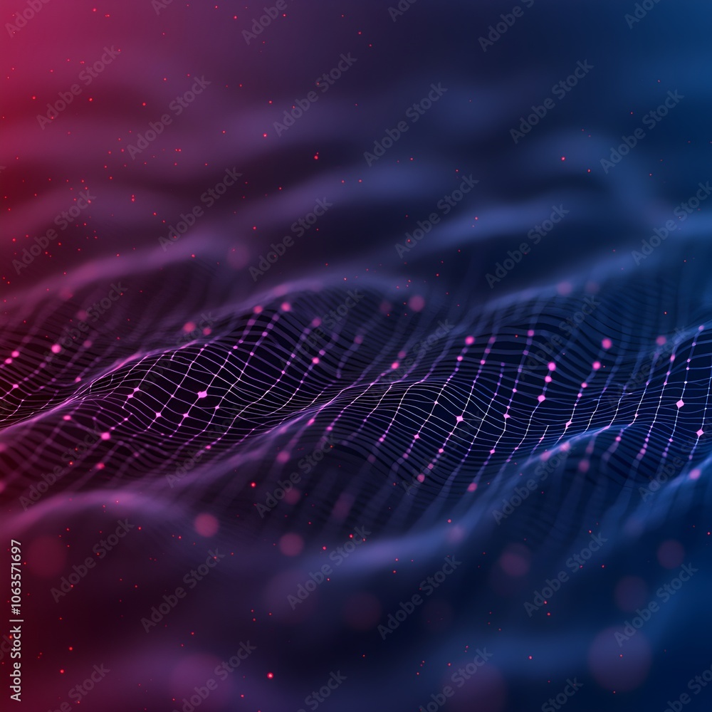 Abstract digital wave pattern with vibrant colors Abstract digital wave pattern with vibrant colors