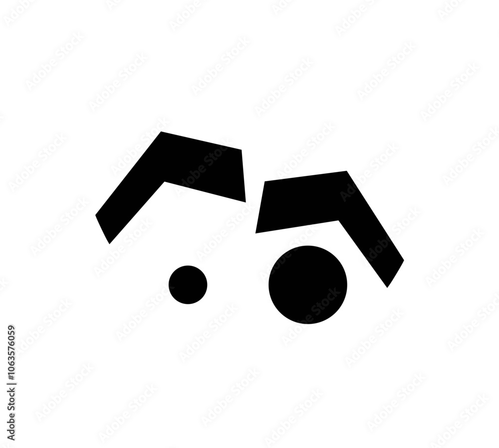 Cartoon or Flat Character Eye Icons Expressing Various Emotions Cartoon or Flat Character Eye Icons Expressing Various Emotions